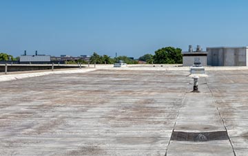 Wooden commercial flat roofing