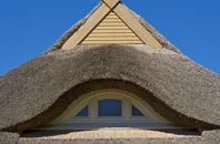 Wooden thatch roofing